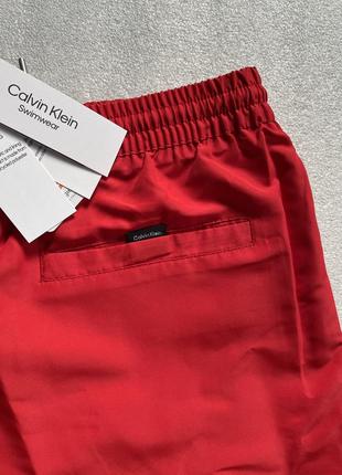 Новые шорты - плавки calvin klein (ck swim red shorts) с америки l9 фото