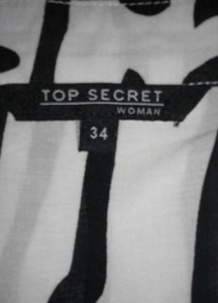 Невесомая блузка -топ  top secret5 фото