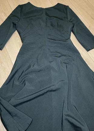 Сукня темного смарагду кольору1 фото