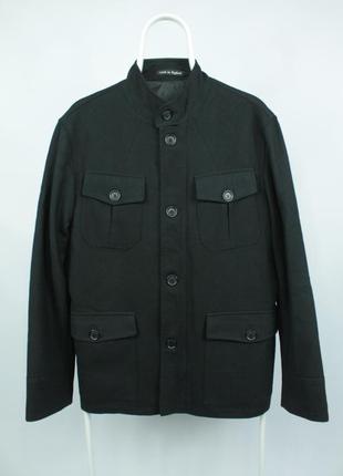 Стильная шерстяная куртка полу-пальто merc london