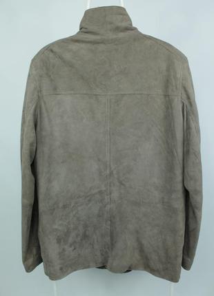 Брендовая кожаная куртка albamoda leather jacket5 фото