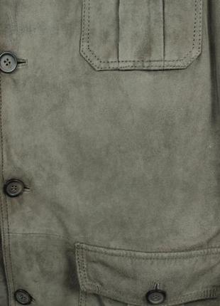 Брендова шкіряна куртка albamoda leather jacket10 фото