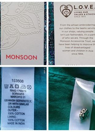 (350) роскошный длинный сарафан monsoon  в пол /размер 12/4010 фото