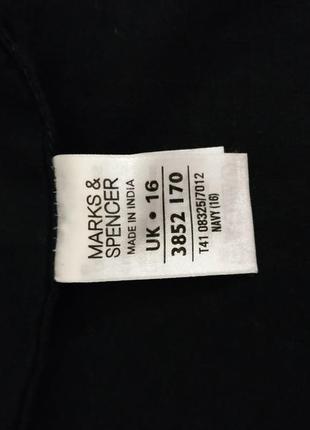 Фірмова лляна приталені блузка marks & spencer з вишивкою 100% льон6 фото