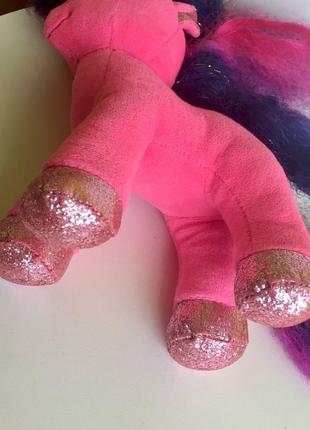 М'яка іграшка ту - глазастик рожева поні ruby /my little pony3 фото