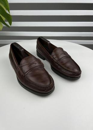 Чоловічі шкіряні топсайдери sebago