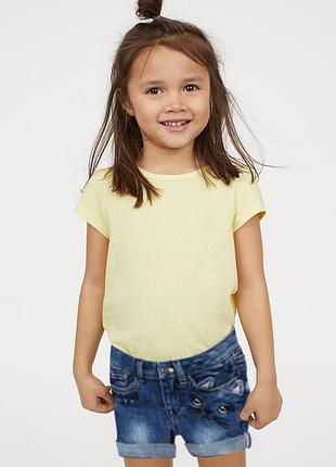Оригинальные джинсовые шорты от бренда h&m 03510180021 разм. 92 (1,5-2 года)