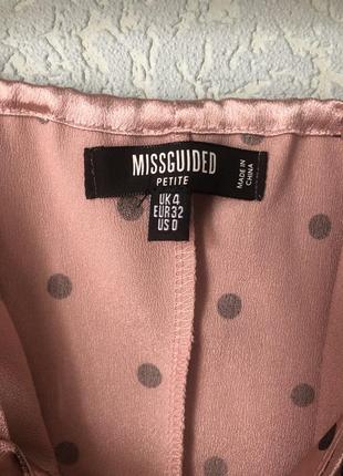 Атласное платье missguided s5 фото