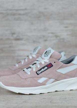 Женские замшевые кроссовки reebok2 фото