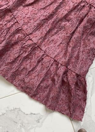 Сукня міні від зара з кишенями5 фото