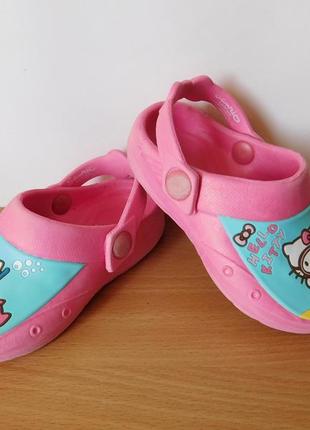 Кроксы китти hello kitty2 фото