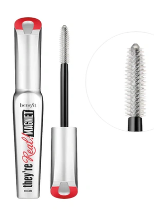 Тушь для ресниц с эффектом удлинения benefit they're real! magnet mascara, 4,5 гр