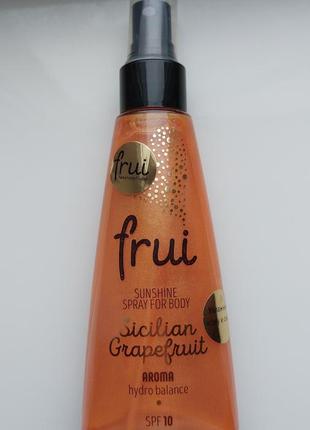 Спрей для тела с блеском frui