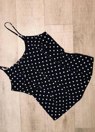 Блуза маєчка в горошок george