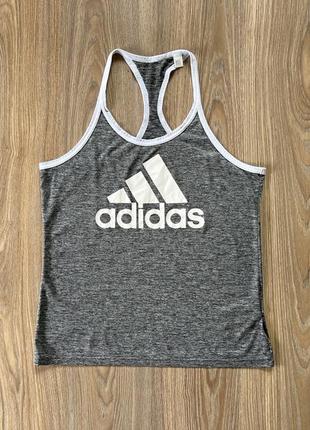 Женская спортивная беговая майка adidas climalite