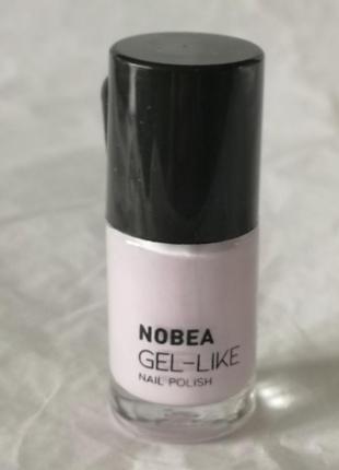Nobea day-to-day gel-like nail polish лак для нігтів з гелевим ефектом, 6 мл3 фото