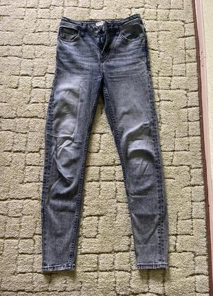 Zara basic z1975 denim slim fit джинси