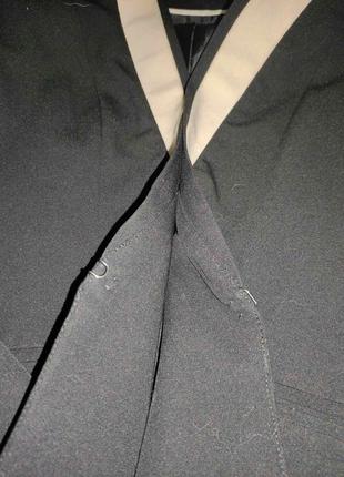 Жакет, пиджак, блейзер женский черный на подкладке "drothy perkins"2 фото