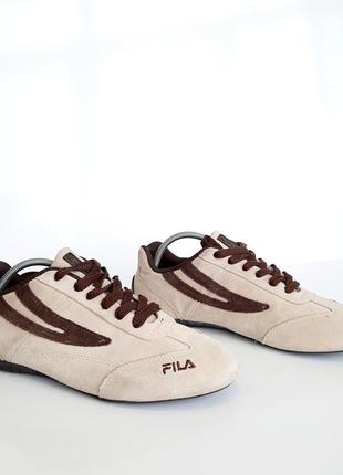 Fila низкие кроссовки натуральный замш оригинал!3 фото