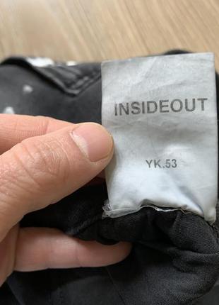 Мужские скини стрейчевые зауженые джинсы с заводскими потертостями insideout10 фото