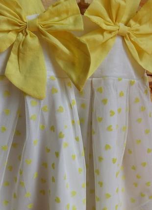 Нарядный фатиновый сарафан/платье gaialuna (италия) на 1-1,5 годика (размер 82)8 фото