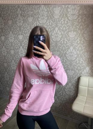 Худи adidas розовое3 фото