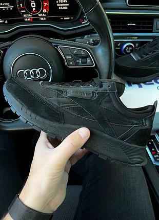 Мужские кроссовки reebok cl legasy all black