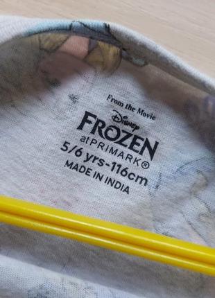 Детское трикотажное платье сарафан disney frozen (холодное сердце)5 фото