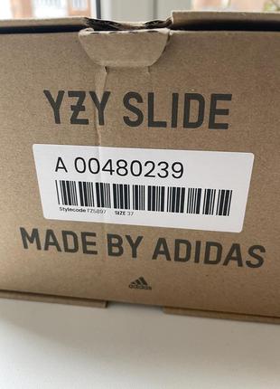 Тапочки adidas yzy slide5 фото