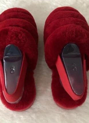 Босоніжки мюлі super fluff slipper ugg6 фото