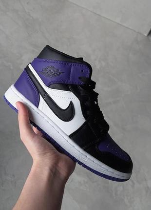 Кросівки nike air jordan retro high court purple