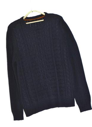 Теплый вязанный мужской свитер от f&f5 фото