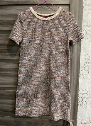 Сукня zara,плаття zara ,картата сукня