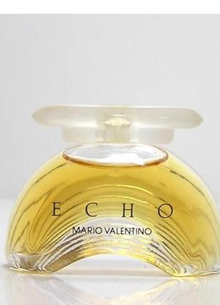 Парфюм echo от mario valentino 5 ml винтажная миниатюра