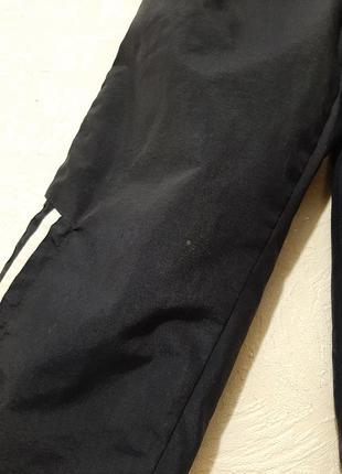 Age английские спортивные штаны с белыми линиями + подкладка сетка, пояс на резинке на мальчика 3-4г8 фото