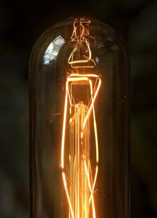 Лофтова лампа з безпровідною зарядкою ручної роботи6 фото