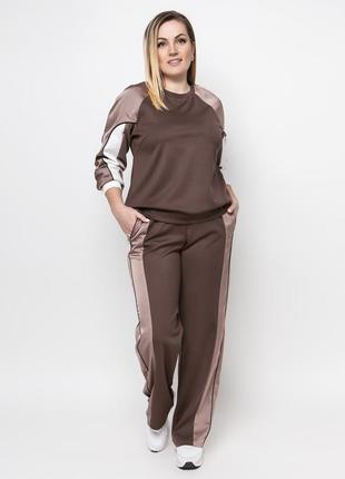 Костюм muar капелла 54 коричневий 0362