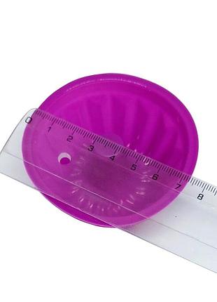 Силиконовая формочка кекс хобот мини №265 набор 6 штук4 фото