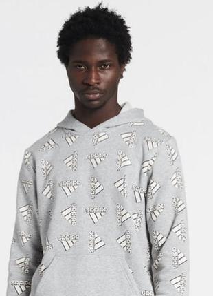 Adidas all over print fleece