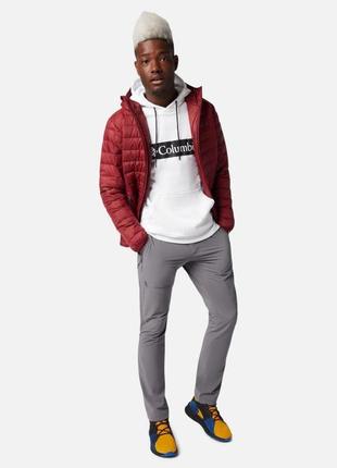 Мужская пуховая куртка voodoo falls iconicexclusives sportswear towelling 590 turbodown iconicexclusives sportswear towelling с капюшоном7 фото