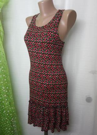 Лёгкое трикотажное платье🦋брендовое