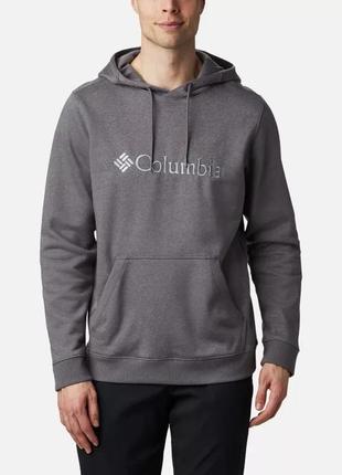 Мужская толстовка с капюшоном csc basic logo columbia sportswear ii1 фото