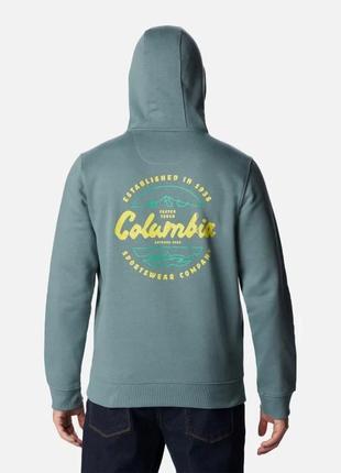 Мужская толстовка с капюшоном csc basic logo columbia sportswear ii2 фото