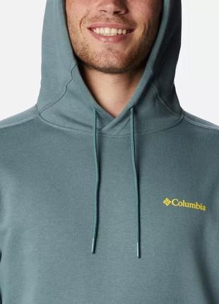 Мужская толстовка с капюшоном csc basic logo columbia sportswear ii4 фото