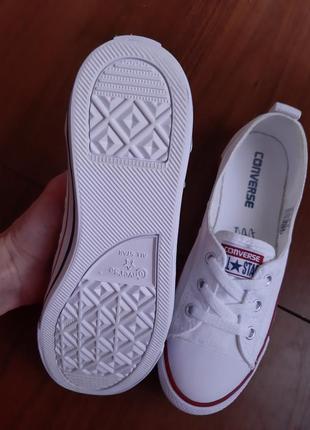 Кеды, балетки converse оригинал 23,5- 24 см4 фото