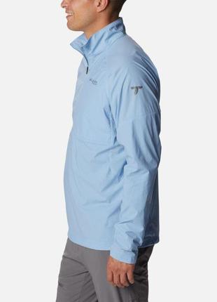 Мужской легкий пуловер titan pass columbia sportswear с молнией до половины3 фото