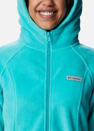 Женская флисовая худи benton springs columbia sportswear с молнией во всю длину4 фото