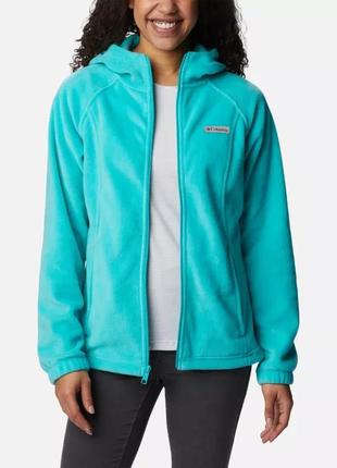 Женская флисовая худи benton springs columbia sportswear с молнией во всю длину7 фото