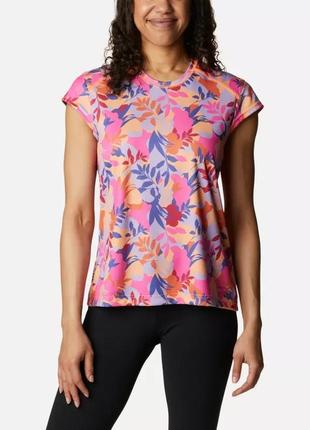 Женская рубашка с принтом summerdry columbia sportswear1 фото