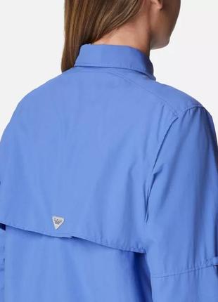 Женская рубашка с длинным рукавом pfg bahama columbia sportswear5 фото